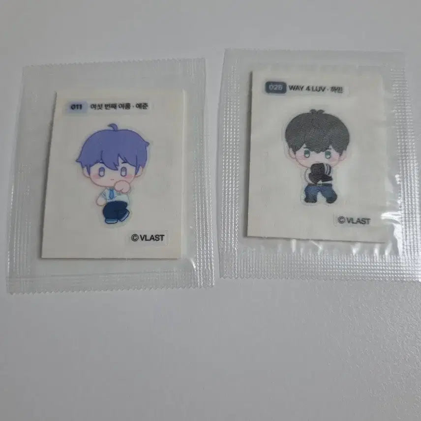 [BUNJANG] PLAVE GS Ttibuseal Bundle Set / 플레이브 GS 띠부씰 2장 일괄