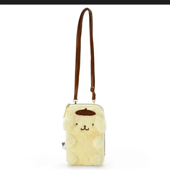 [BUNJANG] Sanrio Pompompurin Birthday Smartphone Crossbody Bag / 산리오 폼폼푸린 생일 스마트폰 크로스백