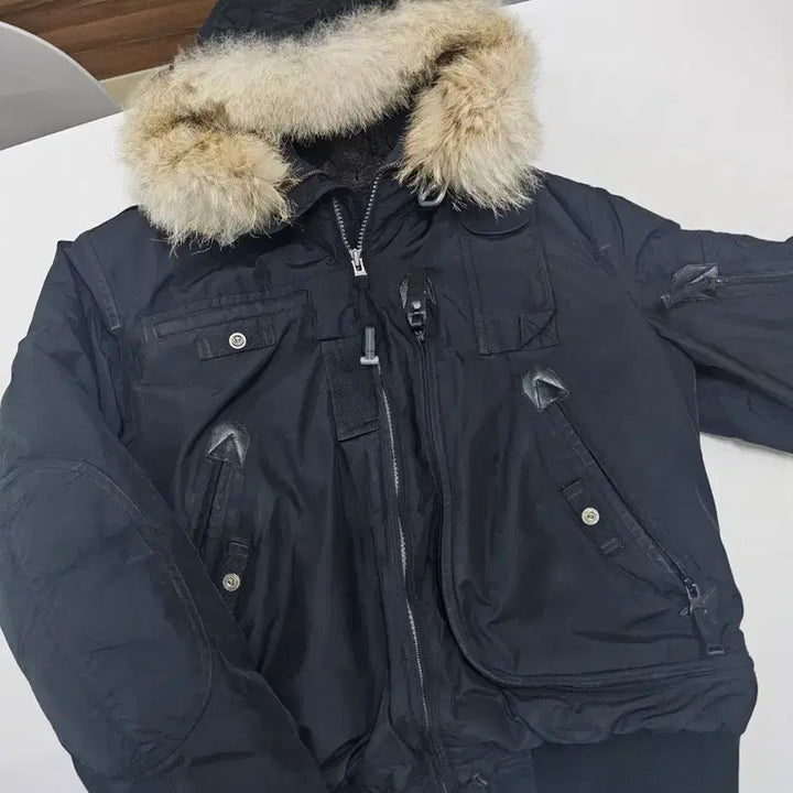 [BUNJANG] Parajumpers 22FW Black Large Jacket / 파라점퍼스 22fw 블랙 라지 사이즈