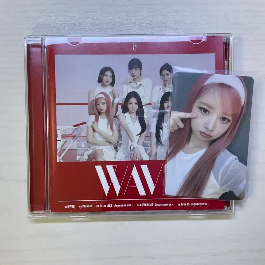 아이브 wave개봉앨범+레이포카