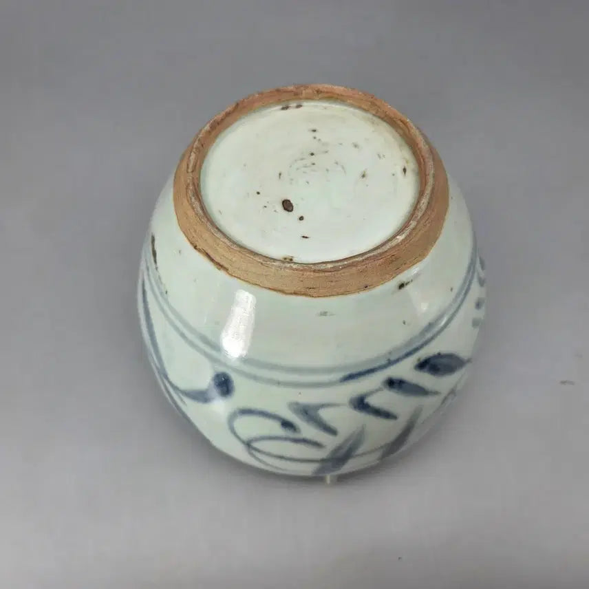 [BUNJANG] 진품보증 명대 청화 꽃무늬 삼이차호 / 진품보증 명대 청화 꽃무늬 삼이차호