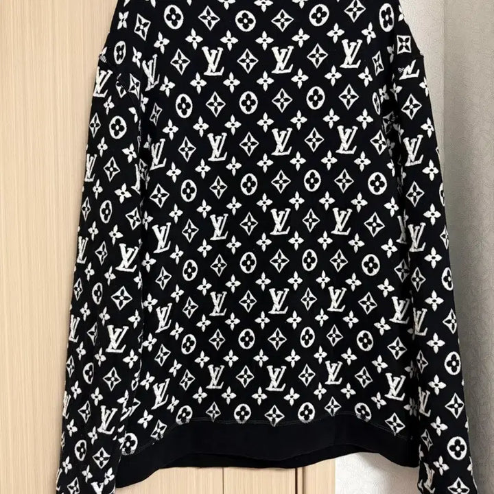 [BUNJANG] Louis Vuitton Monogram Jacquard Sweatshirt / 루이비통 풀 모노그램 자카드 맨투맨