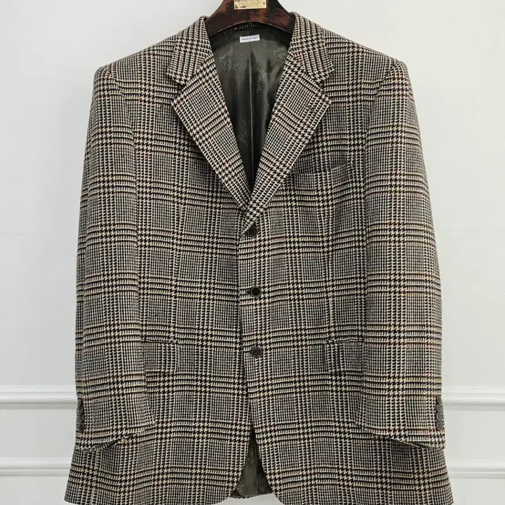 [BUNJANG] Brioni Traiano Houndstooth Cashmere Blazer / 브리오니 하운드투스 캐시미어 블레이저