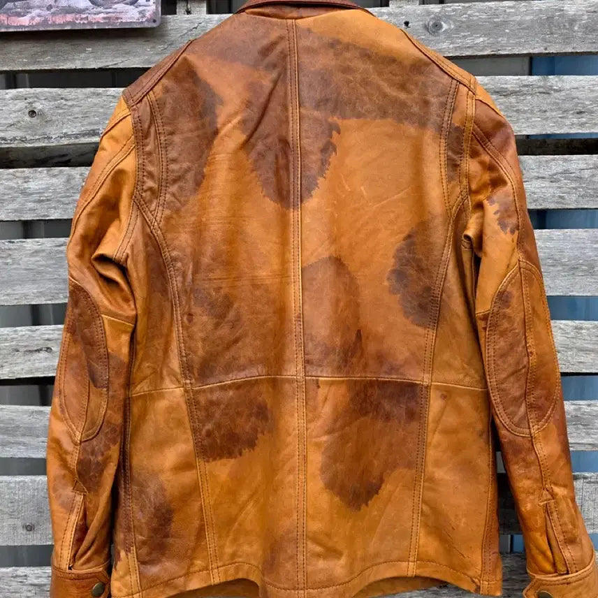 [BUNJANG] Vintage Leather Jacket / 남성가죽자켓