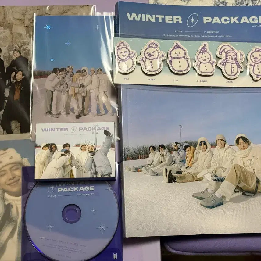 방탄소년단 BTS 2021 윈터패키지 풀박