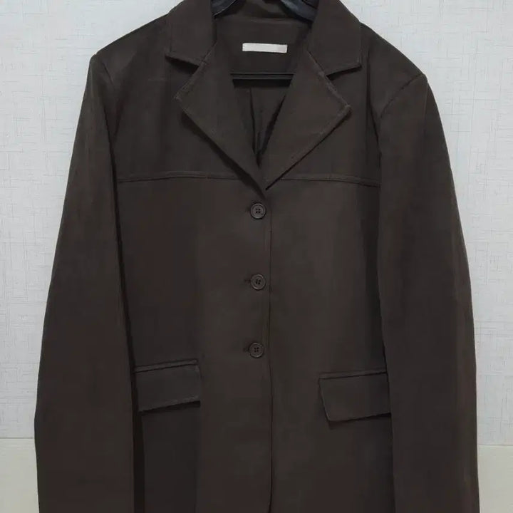 [BUNJANG] Slow and Steady Deep Brown Suede Jacket / 스웨이드 자켓 아우터 베니토 가내스라 아비에무아 라룸 슬로우앤드 로엠
