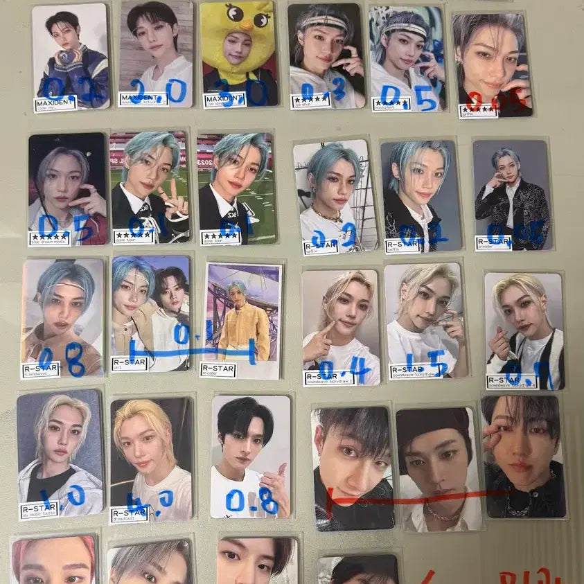 스트레이키즈 레반터 엘로우 크이블 맥시던트 파이브스타 특 락스타 필릭스