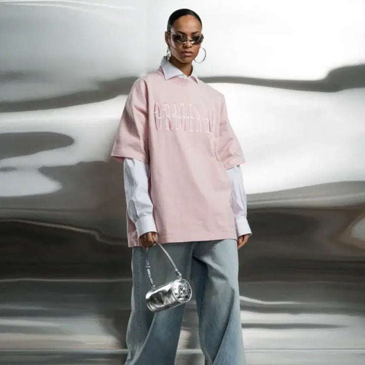 [BUNJANG] VETEMENTS 24 Original Logo Print T-Shirt / 베트멍 24 오리지널 로고 프린트 티셔츠