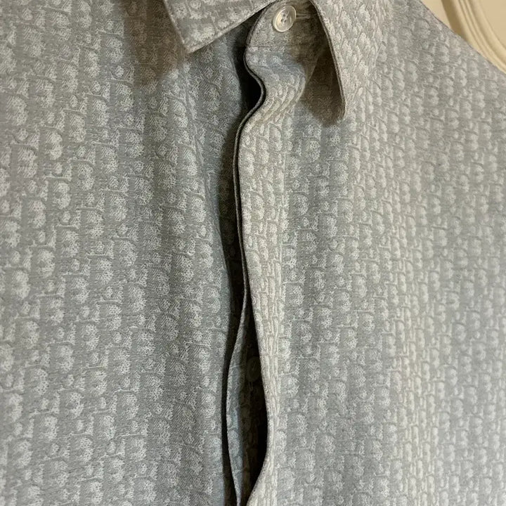 [BUNJANG] Dior Oblique Short Sleeve Shirt / 디올 오블리크 반소매 반팔셔츠