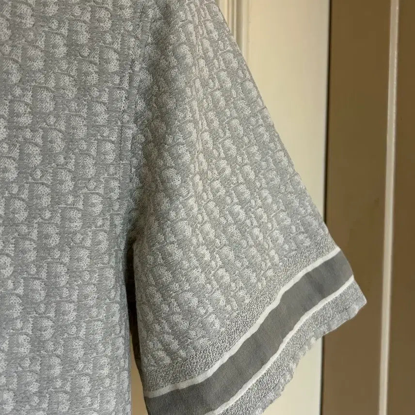 [BUNJANG] Dior Oblique Short Sleeve Shirt / 디올 오블리크 반소매 반팔셔츠