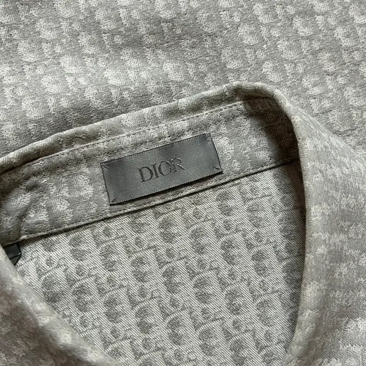 [BUNJANG] Dior Oblique Short Sleeve Shirt / 디올 오블리크 반소매 반팔셔츠
