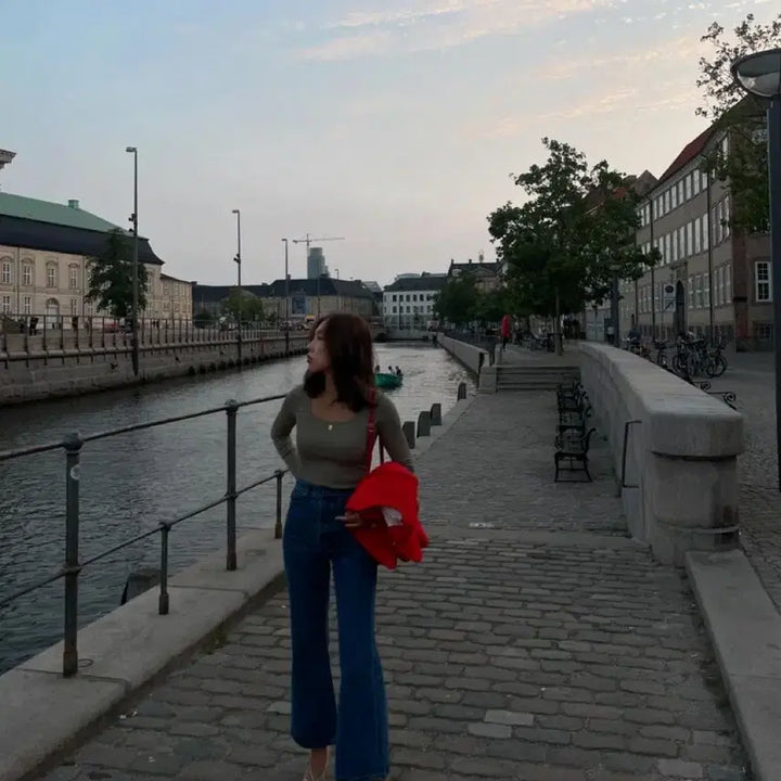 [BUNJANG] Memo Official Daniel Denim Pants / 메모오피셜 콘데님 다니엘