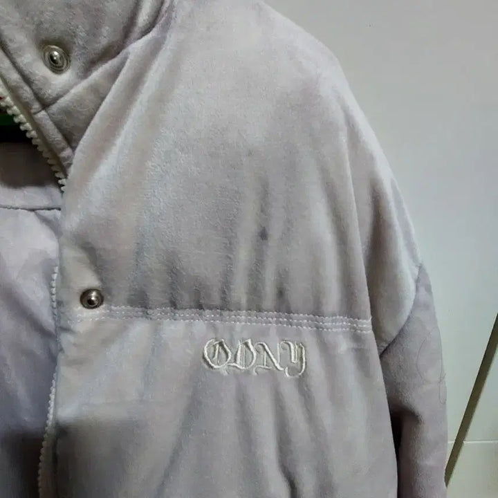 [BUNJANG] ORDINARY HOLIDAY Velvet Padded Jacket / 직접 염색한 ORDINARY HOLIDAY 벨벳 패딩 자켓