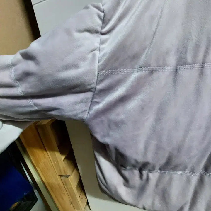 [BUNJANG] ORDINARY HOLIDAY Velvet Padded Jacket / 직접 염색한 ORDINARY HOLIDAY 벨벳 패딩 자켓