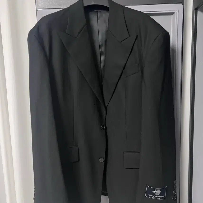 [BUNJANG] Junji 19SS Black Suit Set / 준지(JUUN.J) 블랙 수트 오버 셋업 정장 급처 및 교환