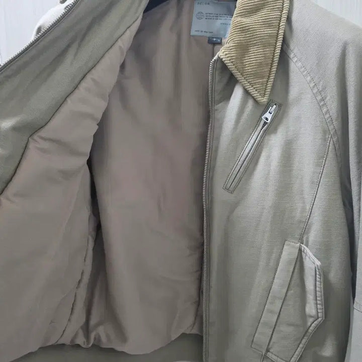 [BUNJANG] BELLEVILLE Neo City Flight Jacket - Beige / 벨리에 네오 시티 플라이트자켓 - 베이지