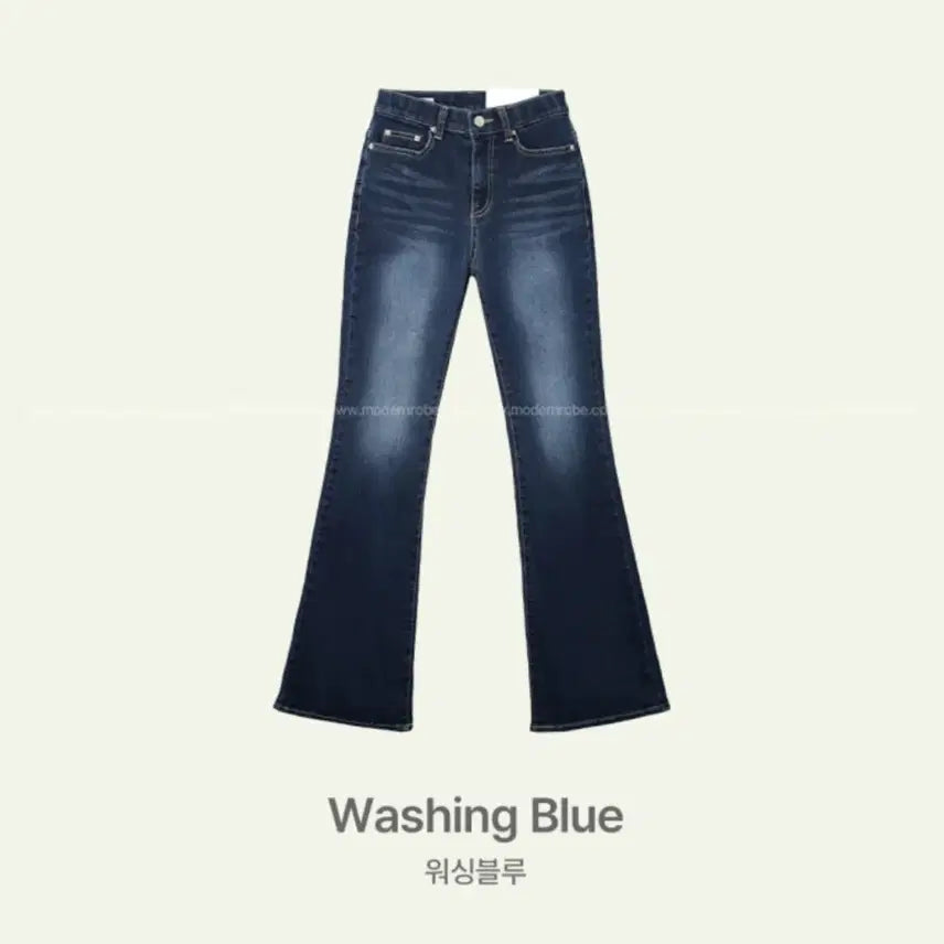 [BUNJANG] Modern Robe Fade Pocket Bootcut Denim Jeans / 모던로브 페이드 포켓 부츠컷 데님