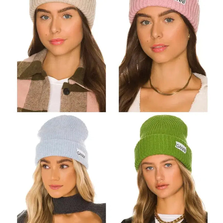 [BUNJANG] GANNI Ribbed Beanie / 가니 비니