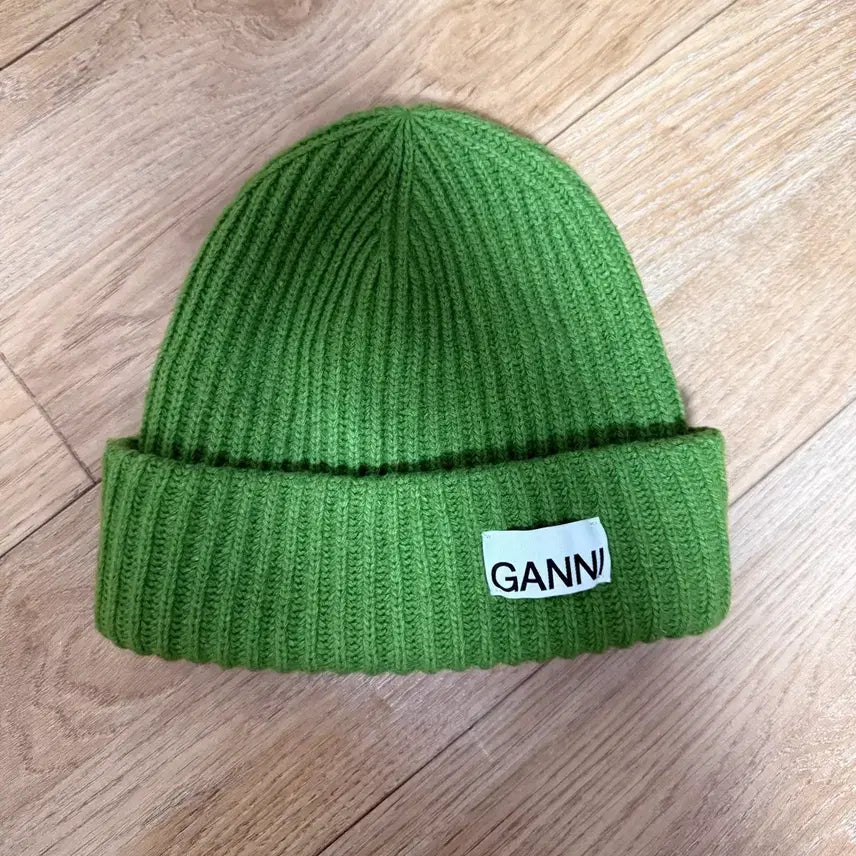 [BUNJANG] GANNI Ribbed Beanie / 가니 비니
