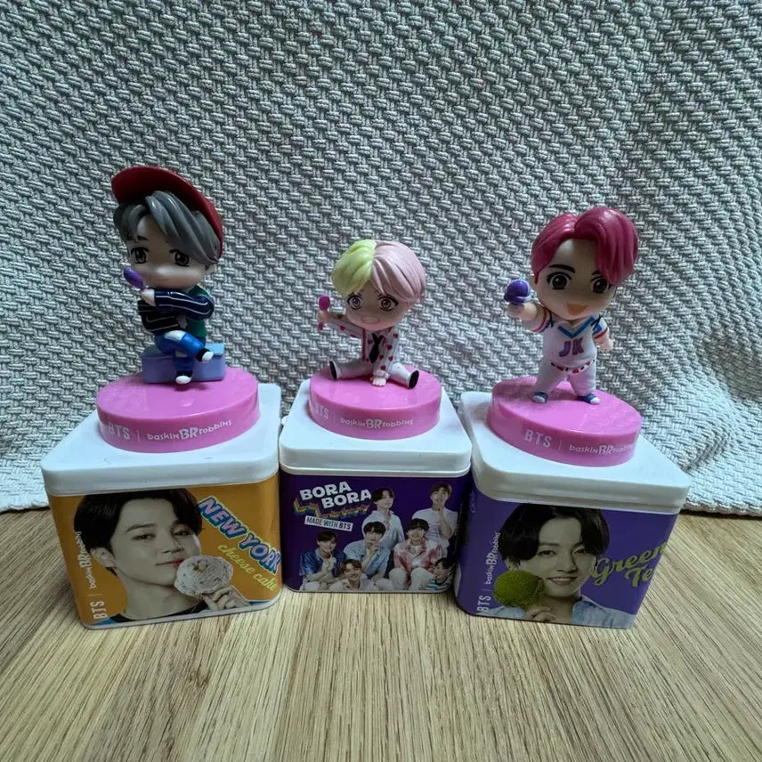 [BUNJANG] BTS Baskin Robbins Figure Set / BTS 베스킨라빈스 피규어