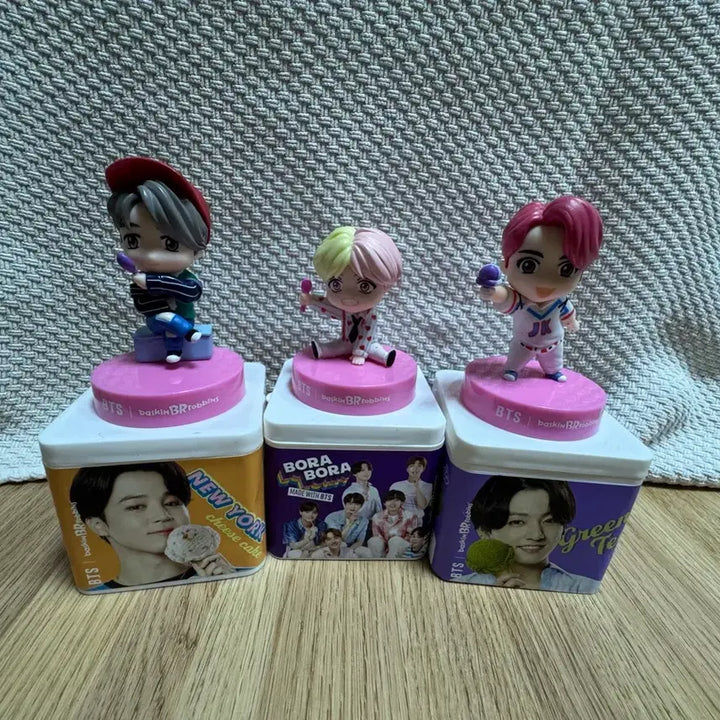 [BUNJANG] BTS Baskin Robbins Figure Set / BTS 베스킨라빈스 피규어