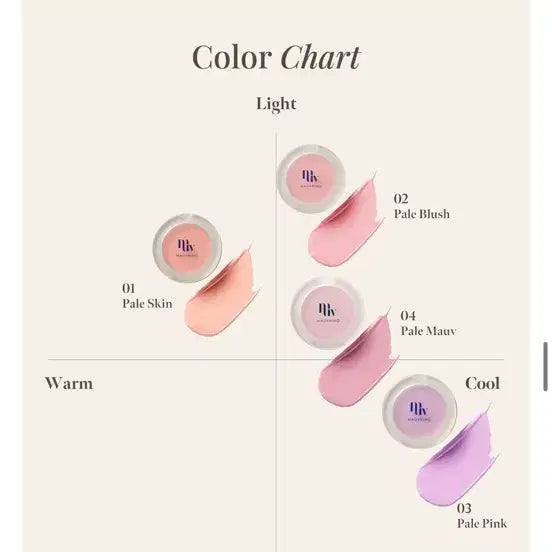[BUNJANG] MUBIN Dewy Pale Cream Cheek 02 Pale Blush / 모브닝 듀이 페일 크림치크 02페일 블러쉬(새상품아님)