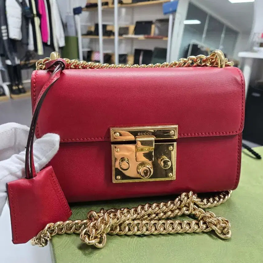[BUNJANG] Gucci Padlock Shoulder Bag / [40%할인] 구찌 패들락 숄더백