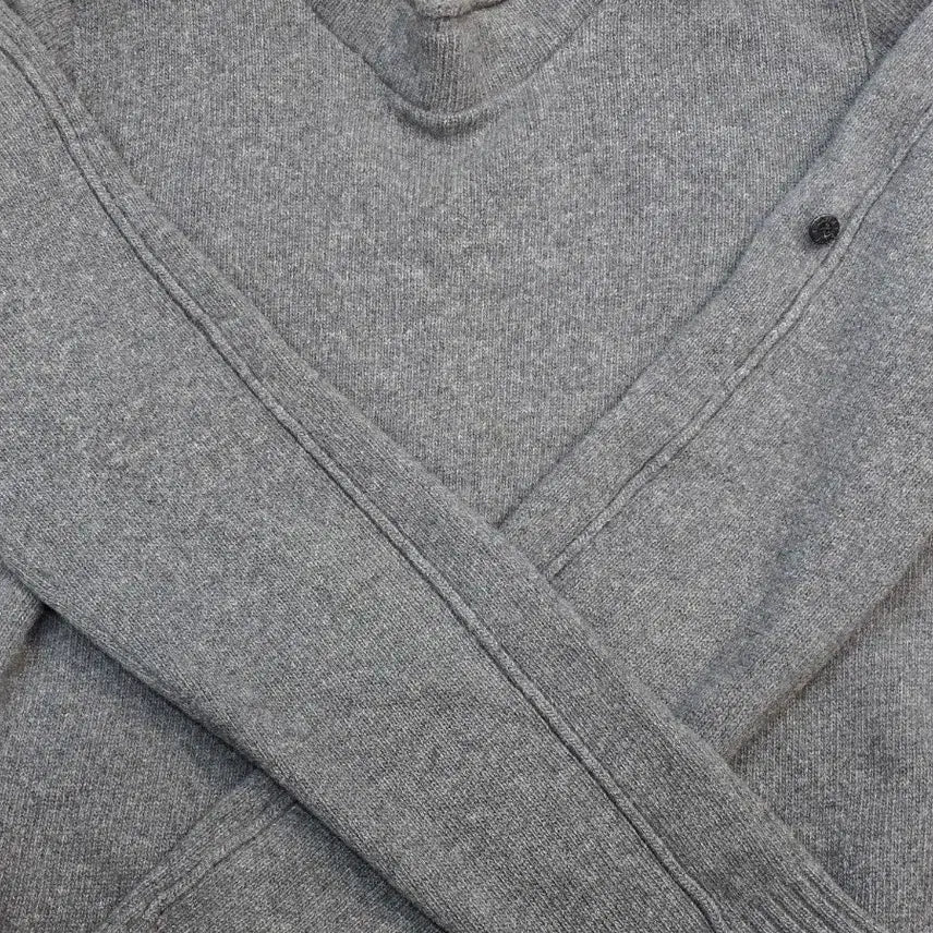 [BUNJANG] Stone Island Vintage Gray Knit Sweater L / 빈티지 스톤아일랜드 그레이 니트L