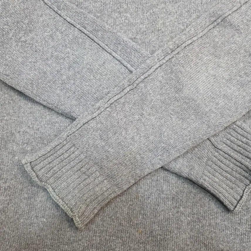 [BUNJANG] Stone Island Vintage Gray Knit Sweater L / 빈티지 스톤아일랜드 그레이 니트L