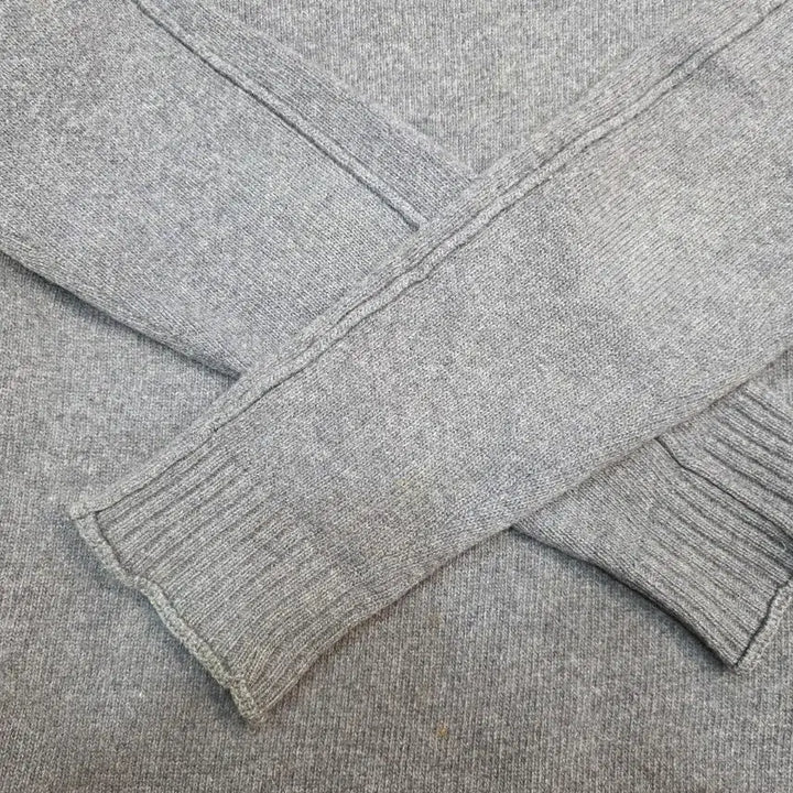 [BUNJANG] Stone Island Vintage Gray Knit Sweater L / 빈티지 스톤아일랜드 그레이 니트L