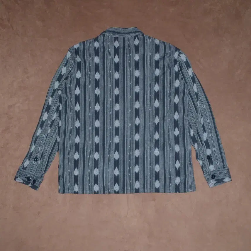 [BUNJANG] South2 West8 Smokey Pattern Cotton Shirt / 남이서팔 스모키패턴 코튼 셔츠