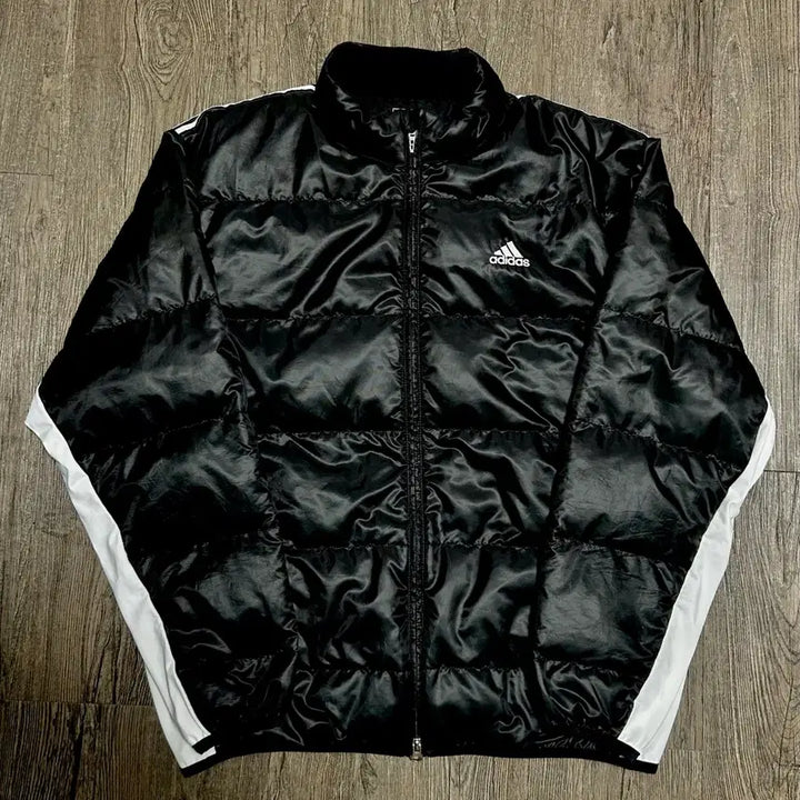 [BUNJANG] Adidas Old Skool Performance Three-Stripes Lightweight Padded Jacket XL / 아디다스 올드스쿨 골프 경량패딩(XL)