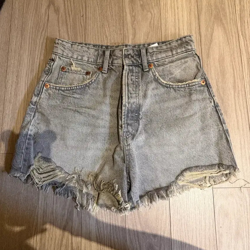 [BUNJANG] ZARA High Waist Denim Shorts / 자라 반바지