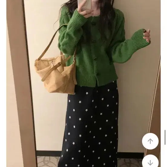 [BUNJANG] Twisted Knit Duffle Cardigan / 꽈배기 더플 가디건