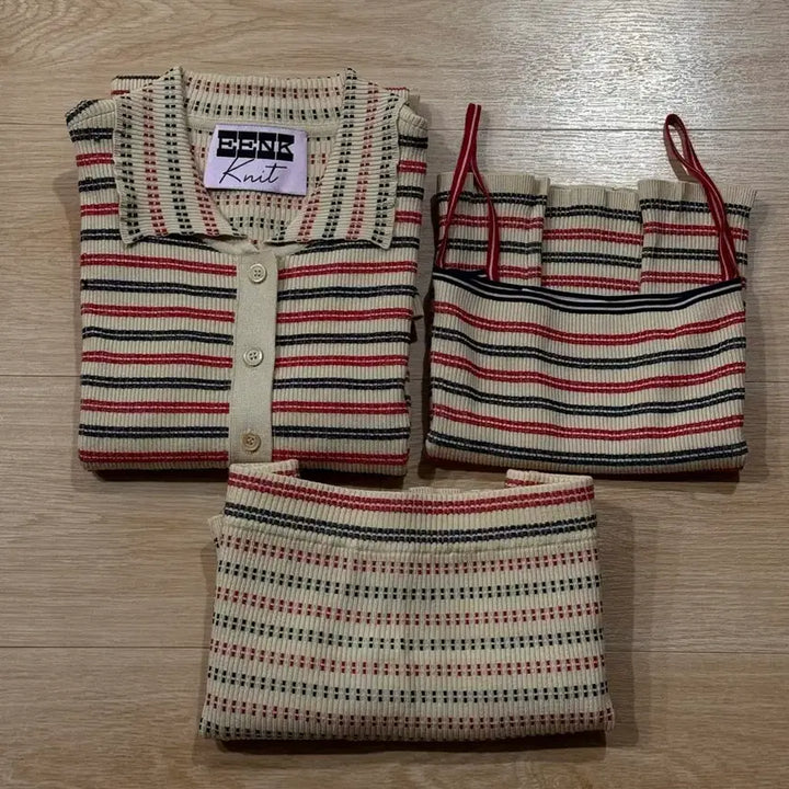 [BUNJANG] EENK Ribbed Knit Set / eenk 잉크 리브드 니트 세트