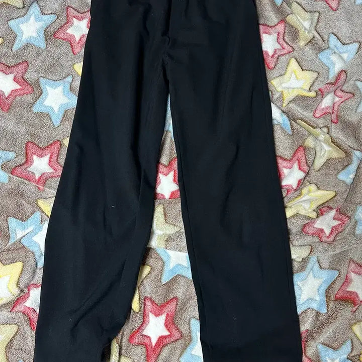 [BUNJANG] Hur Luvs Art Unisex Semi Wide Banding Slacks Black M / 후러브스아트 유니섹스 세미 와이드 밴딩 슬랙스 블랙 M