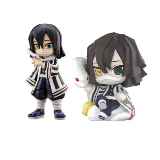 [BUNJANG] POP MART Demon Slayer Obanai Iguro Figure Bundle Set / 귀멸의칼날 이구로 오바나이 정품 팝마트 팔버스 피규어 일괄 판매