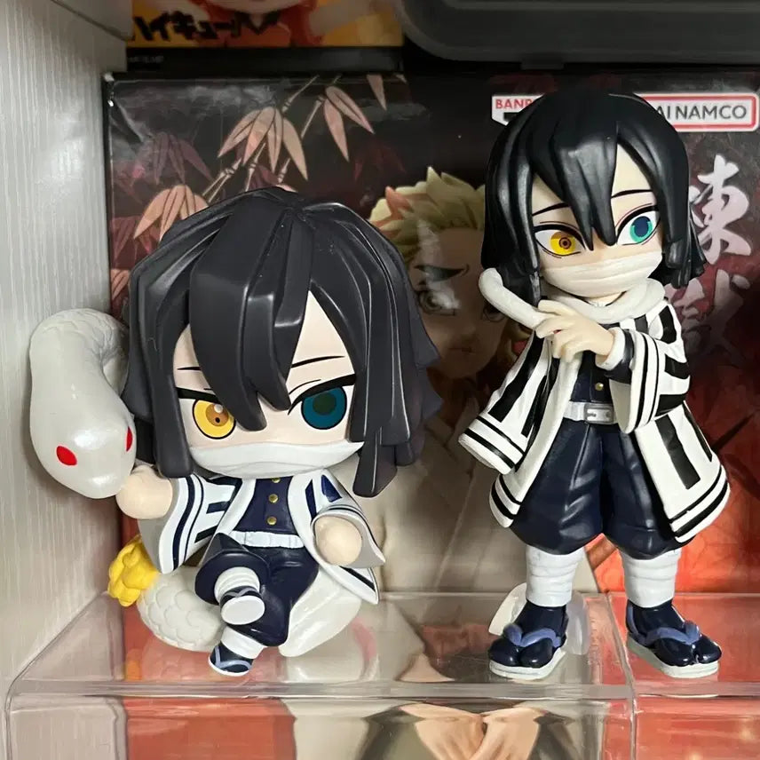 [BUNJANG] POP MART Demon Slayer Obanai Iguro Figure Bundle Set / 귀멸의칼날 이구로 오바나이 정품 팝마트 팔버스 피규어 일괄 판매