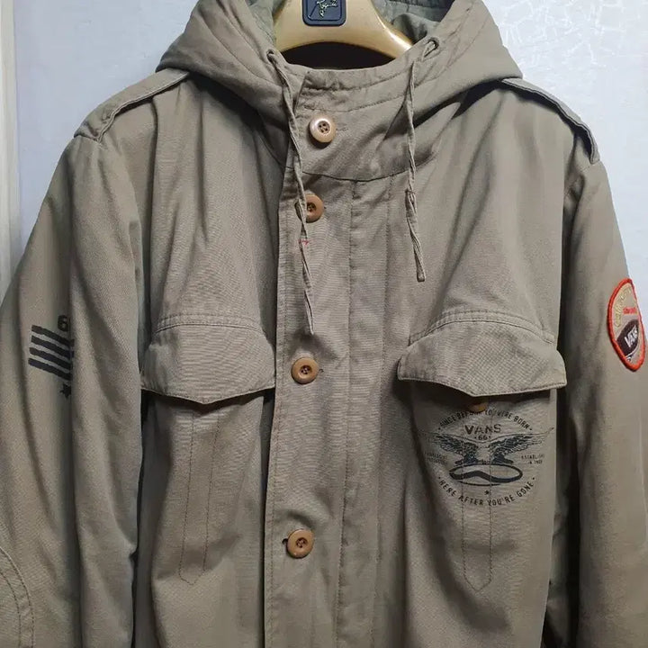 [BUNJANG] Vans Military Jacket / 반스 밀리터리 된장자켓