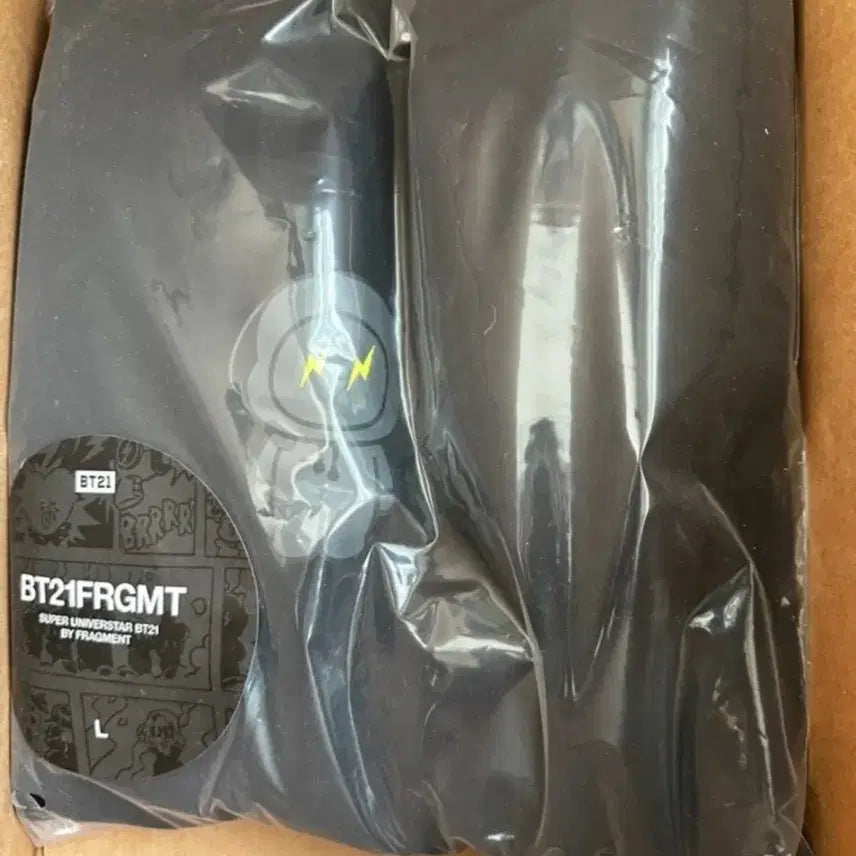 [BUNJANG] BT21 CHIMMY Fragment Graphic Hoodie / [L] BT21 X Fragment 그래픽 후드티 CHIMMY