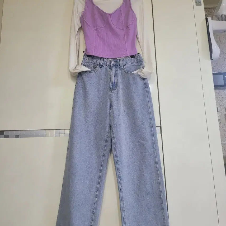 [BUNJANG] Aerie American Eagle Sleeveless Top / 에어리 아메리칸이글자사브랜드