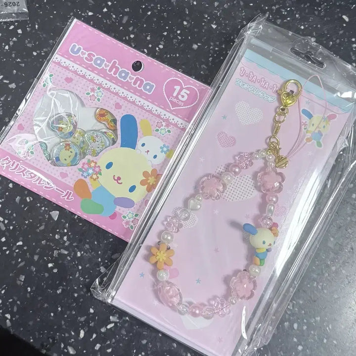 [BUNJANG] Usahana Sticker Strap Bundle Set / 우사하나 스티커 스트랩 일괄 판매