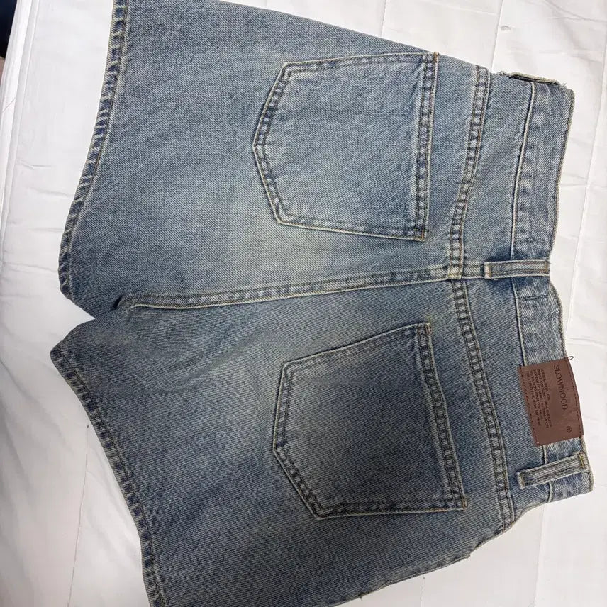 [BUNJANG] Slow and Denim Shorts / 슬로우앤드 자체제작 올웨어 데님 반바지  숏팬츠 빈티지연청