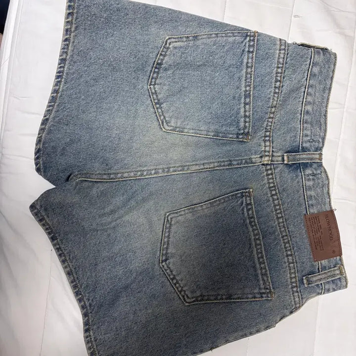 [BUNJANG] Slow and Denim Shorts / 슬로우앤드 자체제작 올웨어 데님 반바지  숏팬츠 빈티지연청