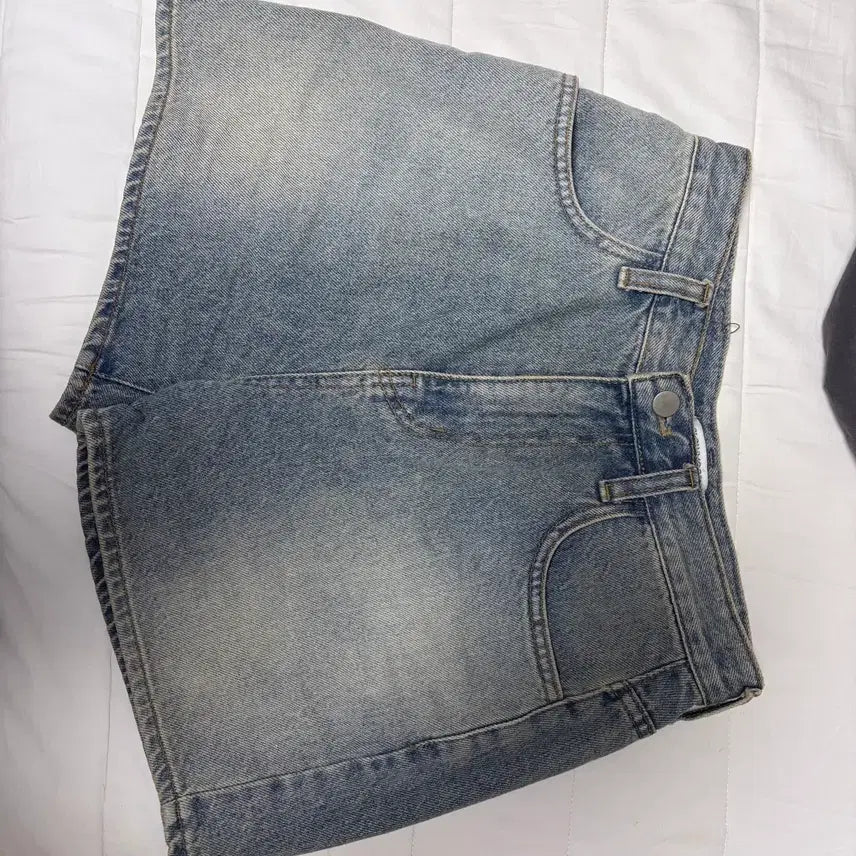 [BUNJANG] Slow and Denim Shorts / 슬로우앤드 자체제작 올웨어 데님 반바지  숏팬츠 빈티지연청