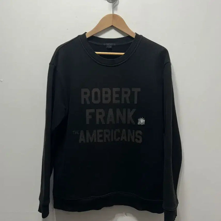 [BUNJANG] Jill Stuart Robert Frank Sweatshirt Black M / 질스튜어트 로버트프랭크 맨투맨 블랙 M