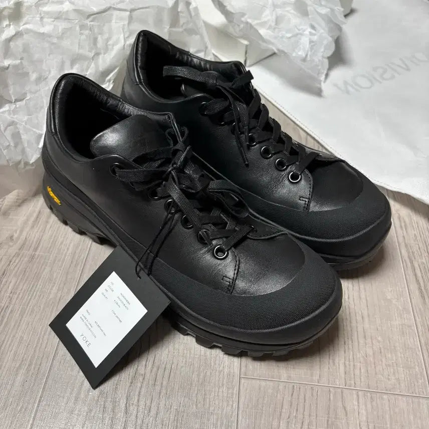 [BUNJANG] York Leather Low-Cut Sneakers / [4/280] 요크 레더 로우컷 스니커즈 24aw