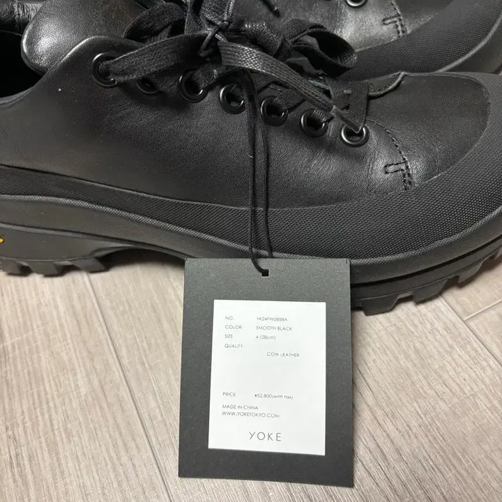 [BUNJANG] York Leather Low-Cut Sneakers / [4/280] 요크 레더 로우컷 스니커즈 24aw