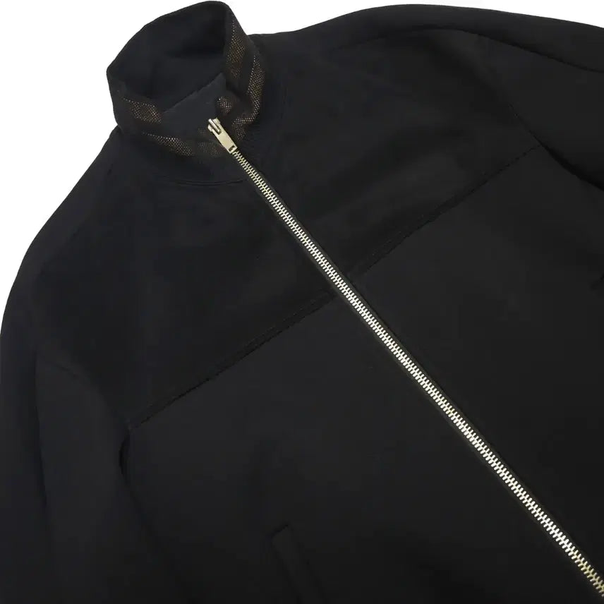 [BUNJANG] SYSTEM Wool Jersey Blouson Zip Jacket Black / 시스템 SYSTEM 울저지 블루종 집업 자켓 블랙