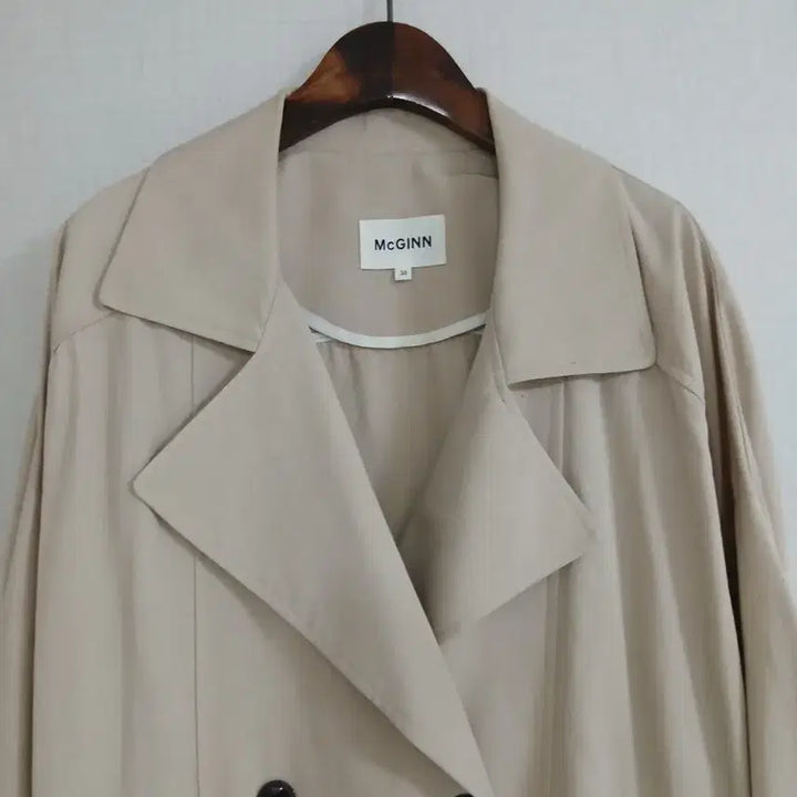 [BUNJANG] MAGIN Beige Double Overfit Jacket / 매긴 베이지 더블 오버핏 자켓